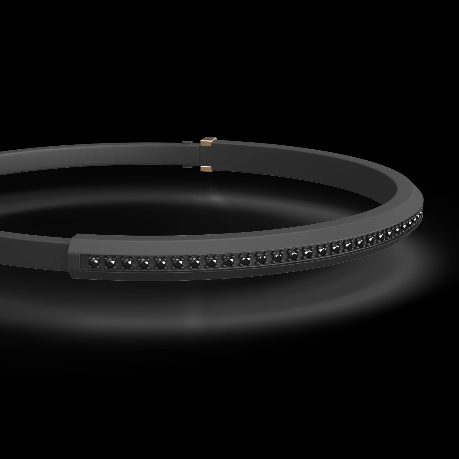 Flight Black bracelet